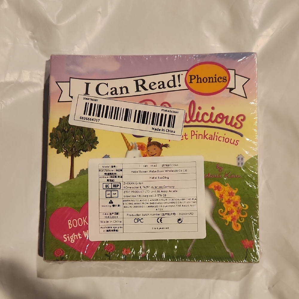Pinkalicious I Can Read 12 Phonics Book Set